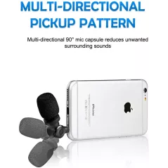 Saramonic SmartMic Mini: Micro Condensateur Pro pour Smartphone, Audio Impeccable!